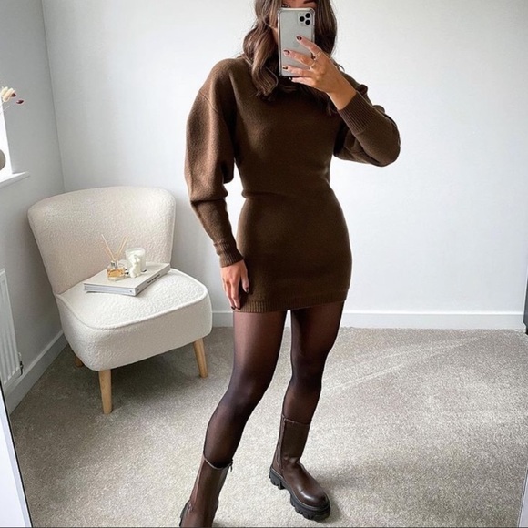 Zara | Dresses | Zara Voluminous Knit 